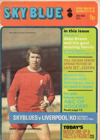 Match programme