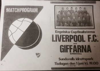 Match programme