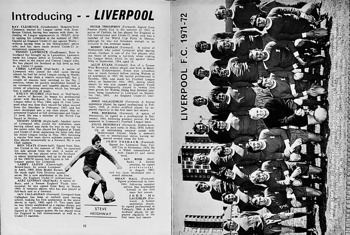 Match programme article