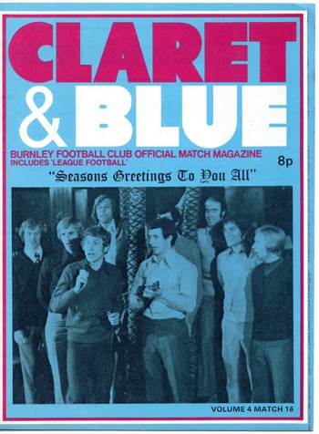 Match programme