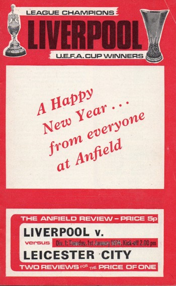 Match programme