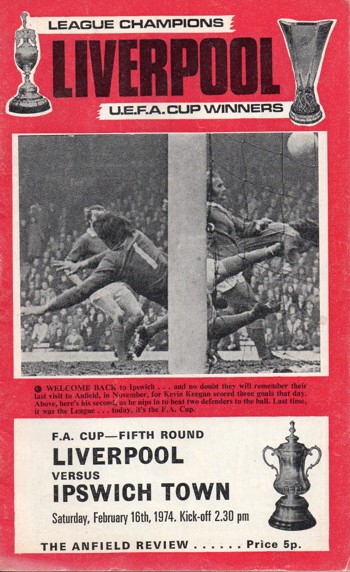 Match programme