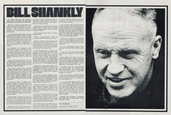 Match programme from the FA Cup semi-final 1974