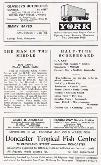 MatchProgramme Article