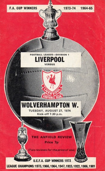 Match programme