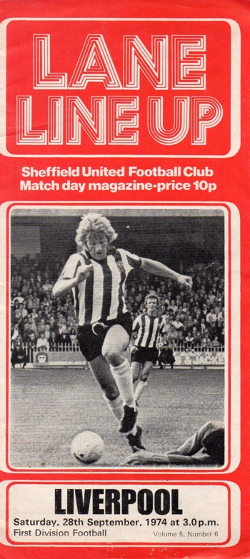 Match programme