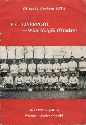 Match programme