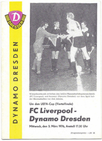 Match programme