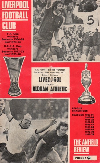 Match programme