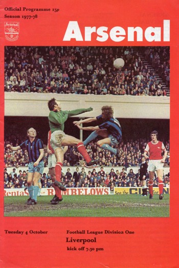 Match programme