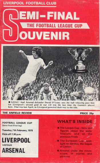 Match programme