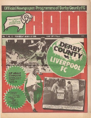 Match programme