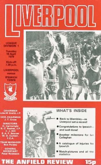Match programme