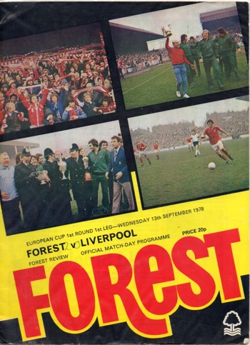Match programme