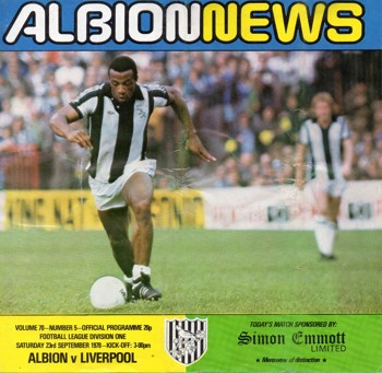 Match programme