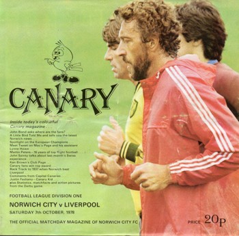 Match programme