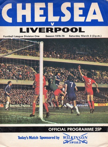 Match programme