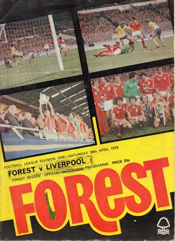 Match programme