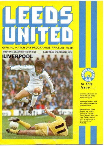 Match programme