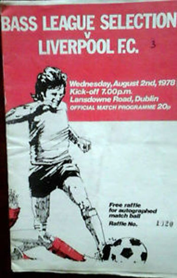 Match programme
