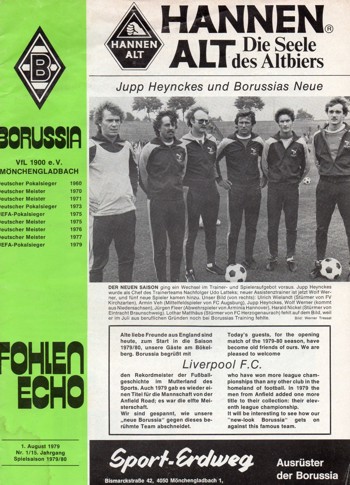 Match programme
