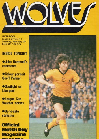 Match programme