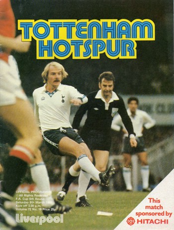 Match programme