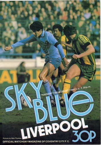 Match programme