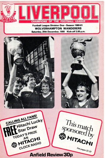 Match programme