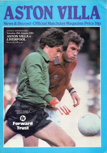 Match programme