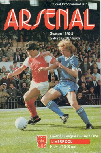Match programme