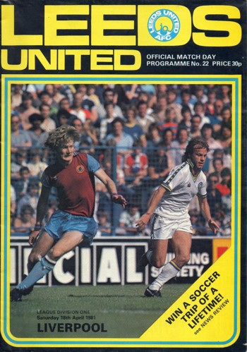 Match programme