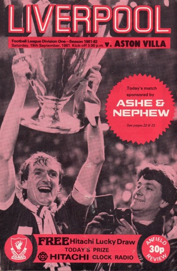 Match programme