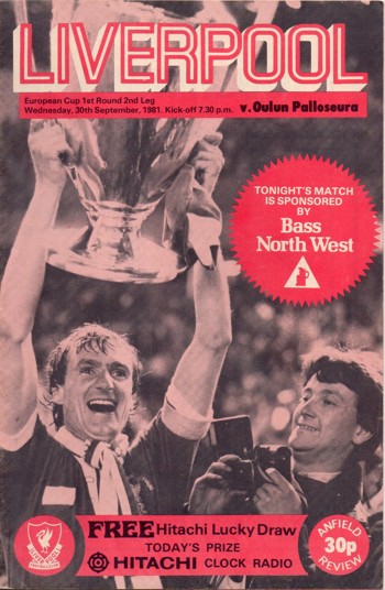 Match programme