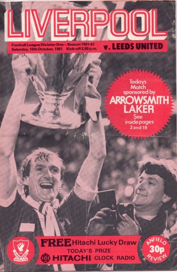Match programme