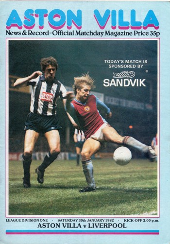 Match programme