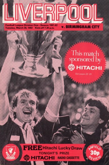 Match programme