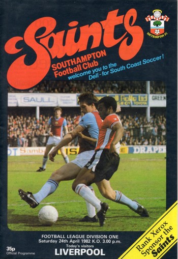 Match programme
