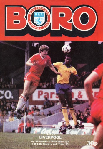 Match programme