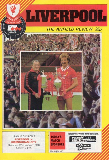 Match programme
