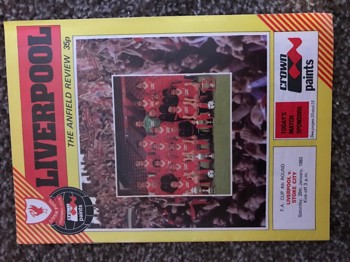Match programme