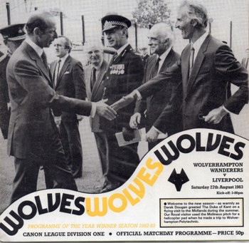 Match programme