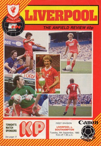 Match programme