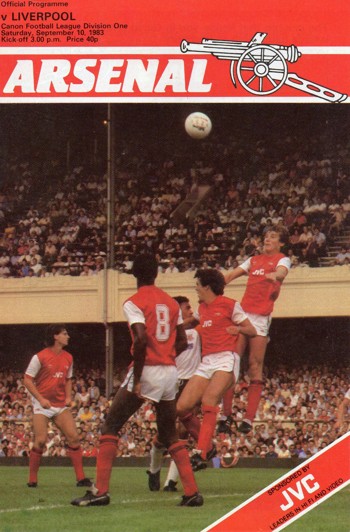 Match programme