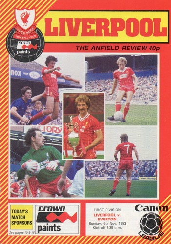 Match programme