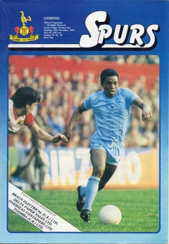 Match programme