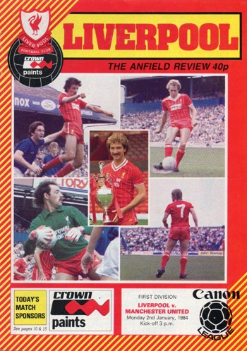 Match programme