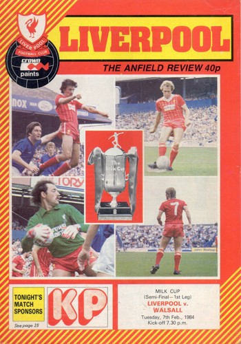 Match programme
