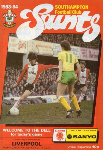 Match programme