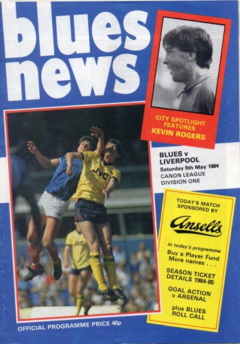 Match programme